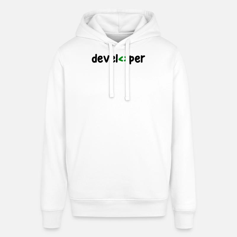 Developer Spruch Coden Softwareentwickler Nerd - Stanley/Stella Unisex Hoodie SOUNDER - Weiß