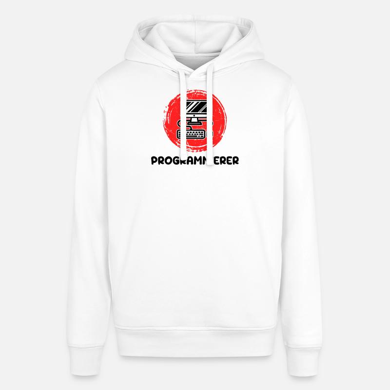 Developer, Programmer, Coden, Computer Science - Stanley/Stella SOUNDER Unisex Hoodie - white