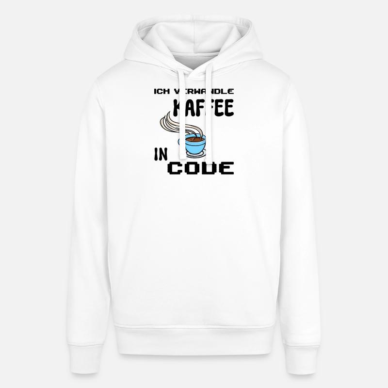 Coden Computerfreak Developer Statement Nerd - Stanley/Stella Unisex Hoodie SOUNDER - Weiß