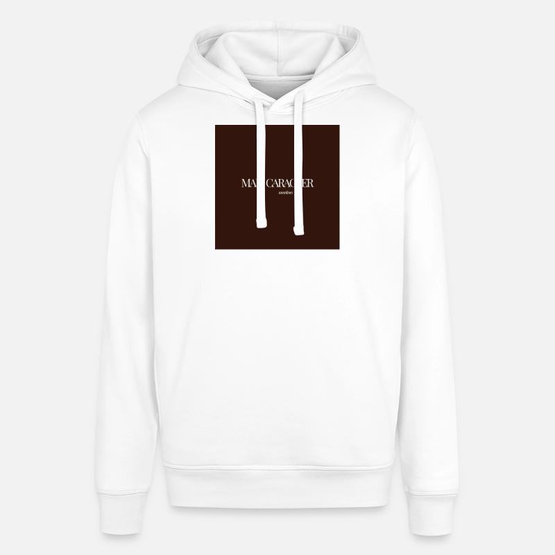 "CARACTER SOMETIMES" Graphic Tee Design - Sweat à capuche SOUNDER Stanley/Stella Unisexe - blanc