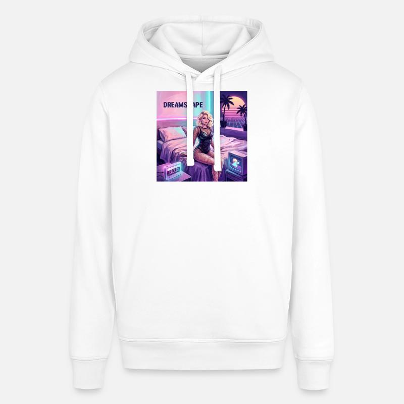 Dreamscape Neon Diva - Sweat à capuche SOUNDER Stanley/Stella Unisexe - blanc