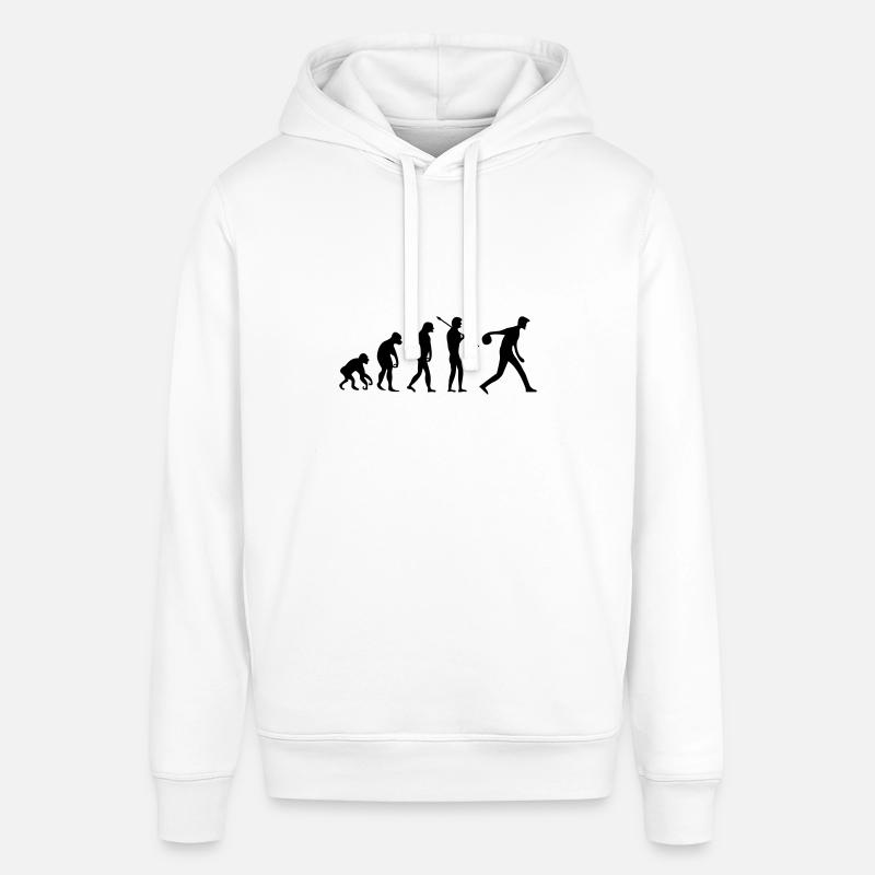 bowling évolution - Sweat à capuche SOUNDER Stanley/Stella Unisexe - blanc