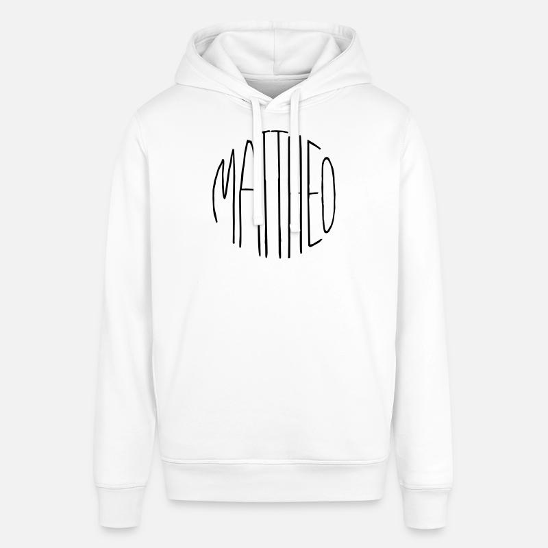 Matthéo - Sweat à capuche SOUNDER Stanley/Stella Unisexe - blanc