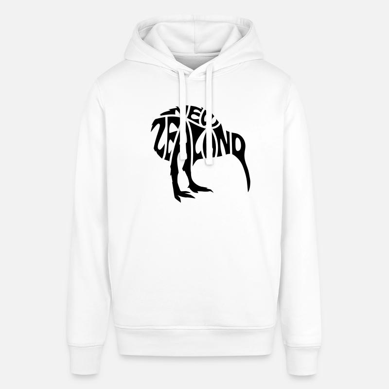 Kiwi Vogel Nouvelle-Zélande - Sweat à capuche SOUNDER Stanley/Stella Unisexe - blanc