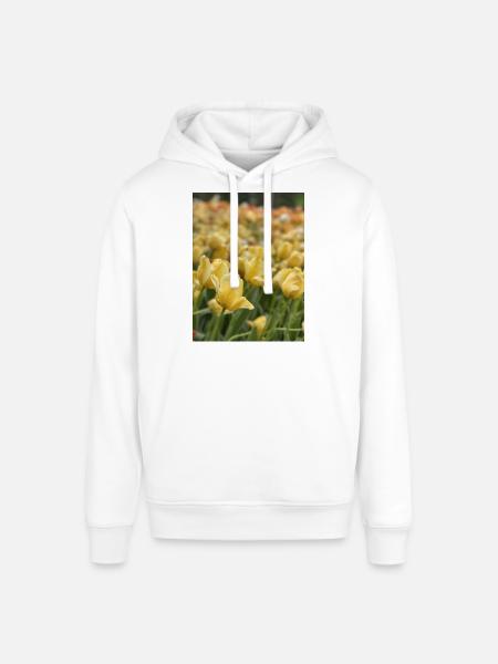 Tulipe Jaune mer - Sweat à capuche SOUNDER Stanley/Stella Unisexe - blanc