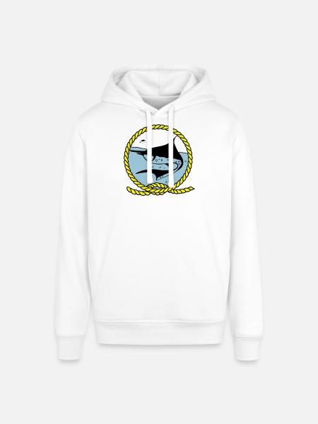 Leawaka Haria logo - Stanley/Stella SOUNDER Unisex Hoodie - white