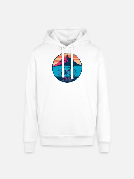 Design de T-shirt Mont Ventoux - Stanley/Stella SOUNDER Unisex Hoodie - white