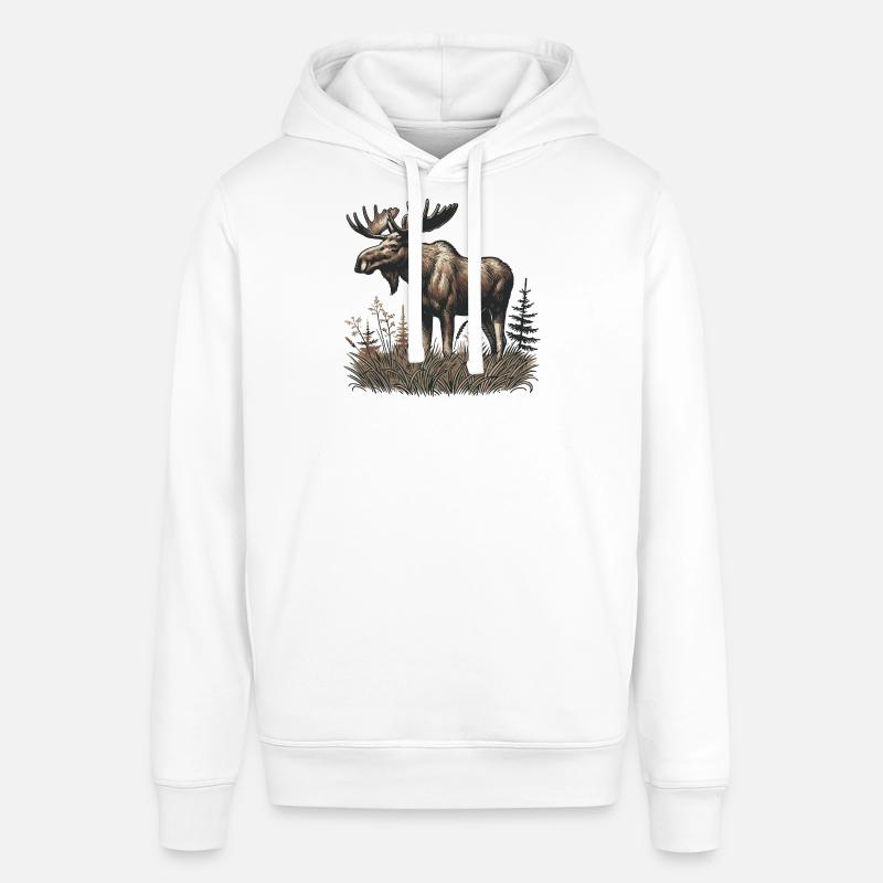 Élan - Sweat à capuche SOUNDER Stanley/Stella Unisexe - blanc