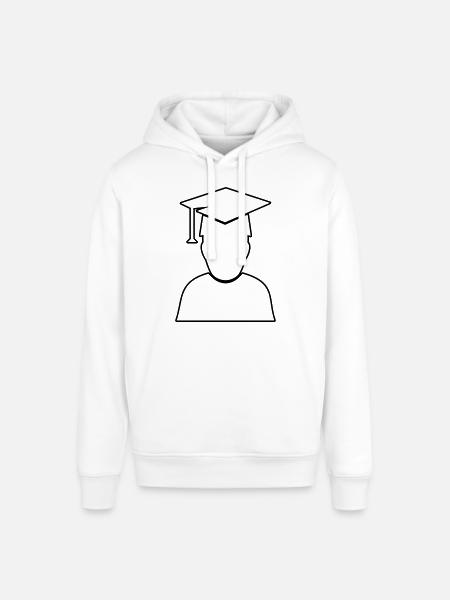Student Diploma - Stanley/Stella SOUNDER Unisex Hoodie - white