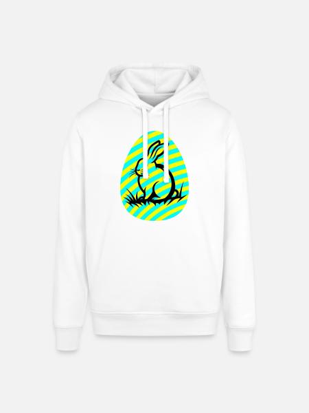 Bunny Easter Icon - Stanley/Stella SOUNDER Unisex Hoodie - white