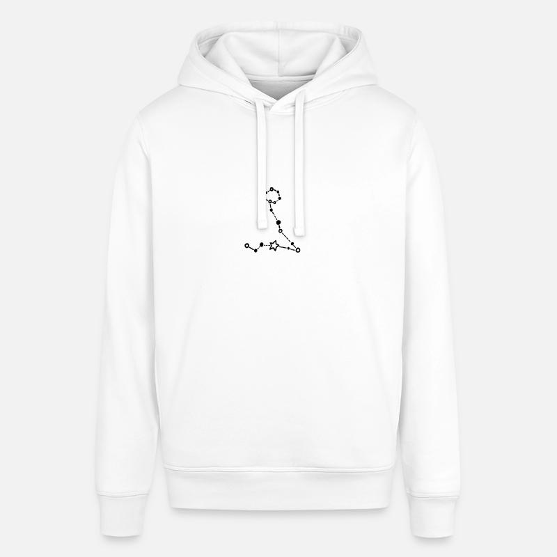 Zodiac Poissons noir - Sweat à capuche SOUNDER Stanley/Stella Unisexe - blanc