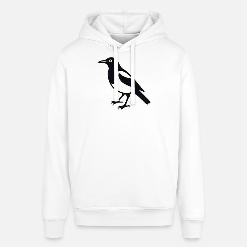 Pie Bird - Sweat à capuche SOUNDER Stanley/Stella Unisexe - blanc