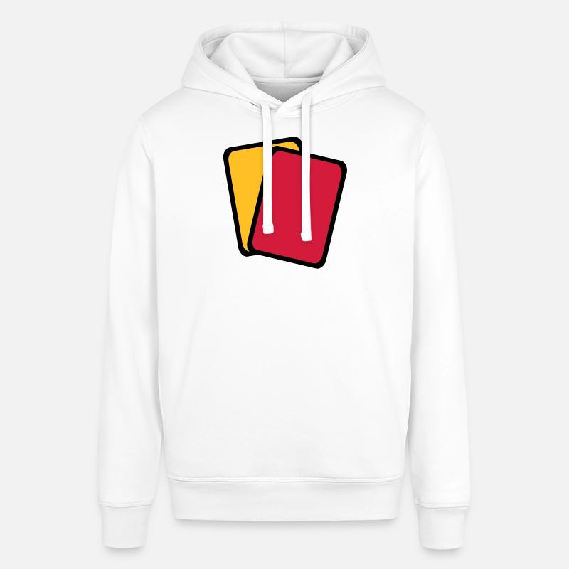 Carton rouge jaune - Sweat à capuche SOUNDER Stanley/Stella Unisexe - blanc