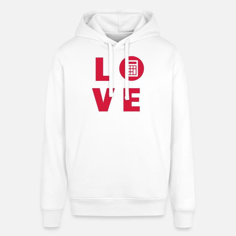 comptable / comptabilité / compter / chiffre - Sweat à capuche SOUNDER Stanley/Stella Unisexe - blanc