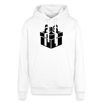 Anlass-Express - Stanley/Stella Unisex Hoodie SOUNDER - Weiß - Vorne - Alina (178cm) & Michal (187cm)