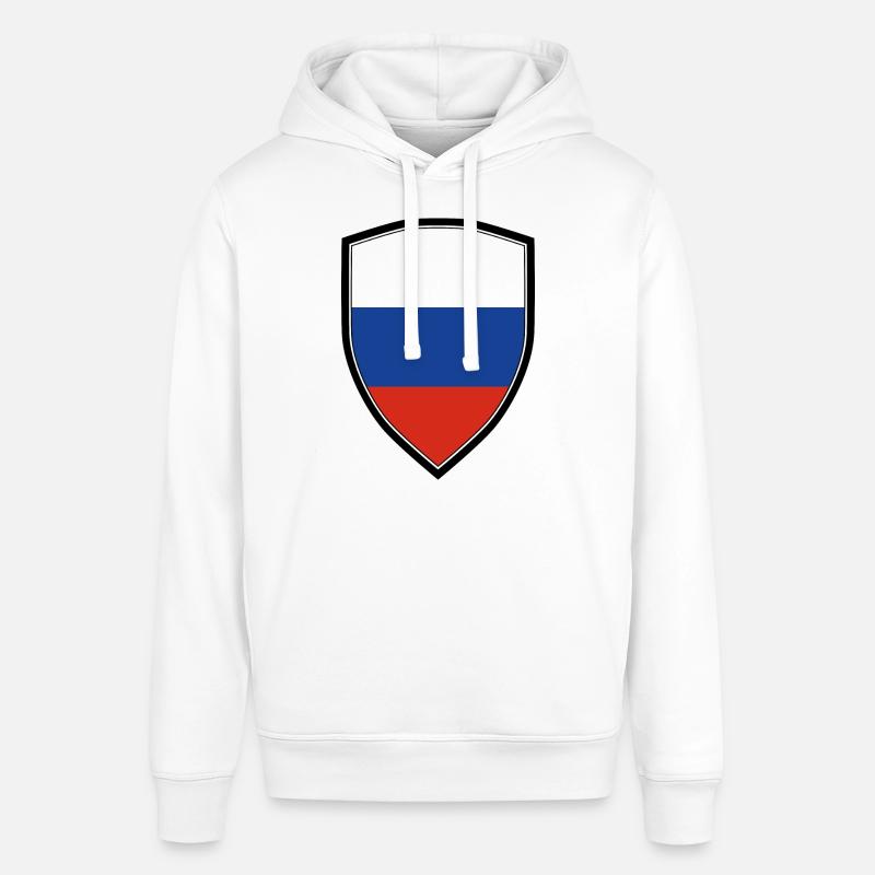 DRAPEAU BLASON DE LA RUSSIE - Sweat à capuche SOUNDER Stanley/Stella Unisexe - blanc