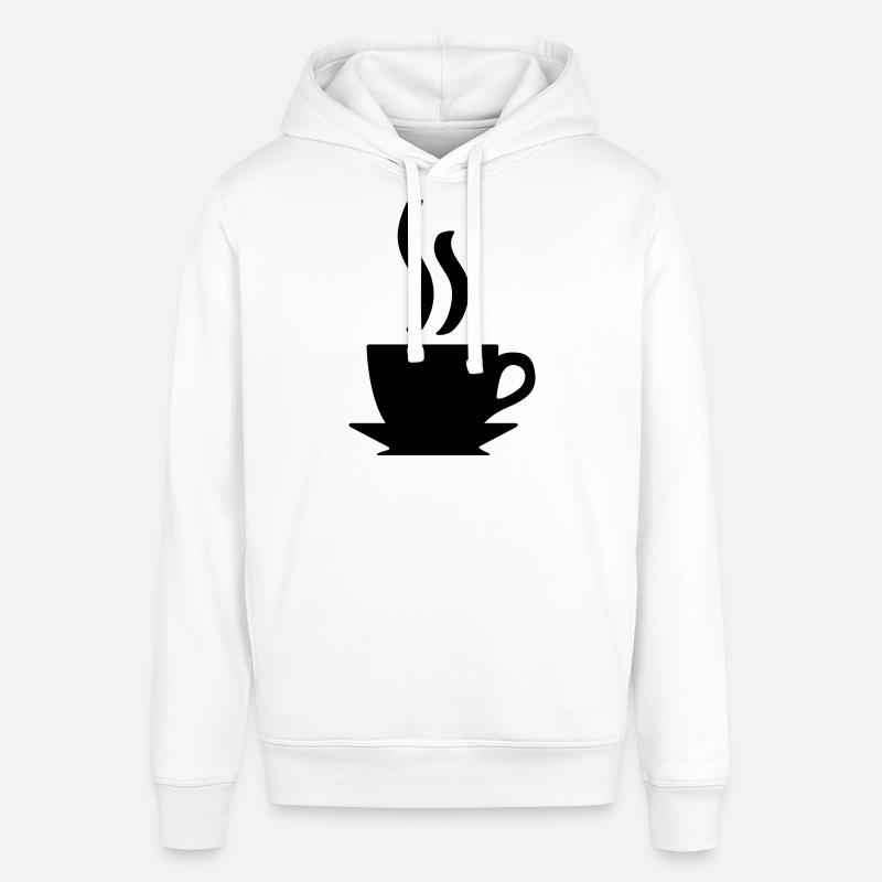 Kaffe oder Tee - Stanley/Stella Unisex Hoodie SOUNDER - Weiß