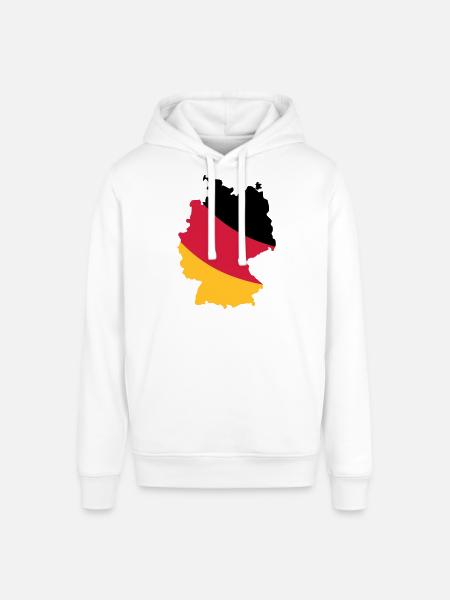 Germany - Stanley/Stella SOUNDER Unisex Hoodie - white
