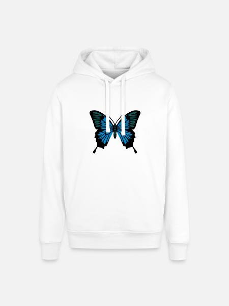 Papillon - Sweat à capuche SOUNDER Stanley/Stella Unisexe - blanc