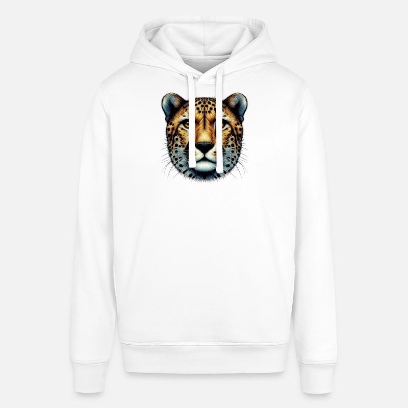Guépard - Sweat à capuche SOUNDER Stanley/Stella Unisexe - blanc