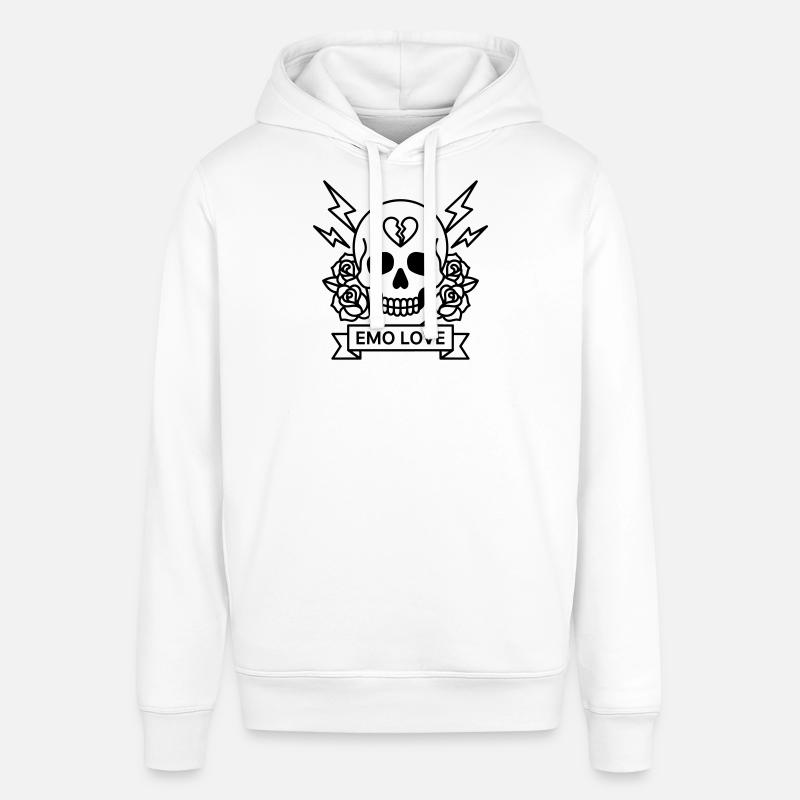 EMO - Stanley/Stella Unisex Hoodie SOUNDER - Weiß