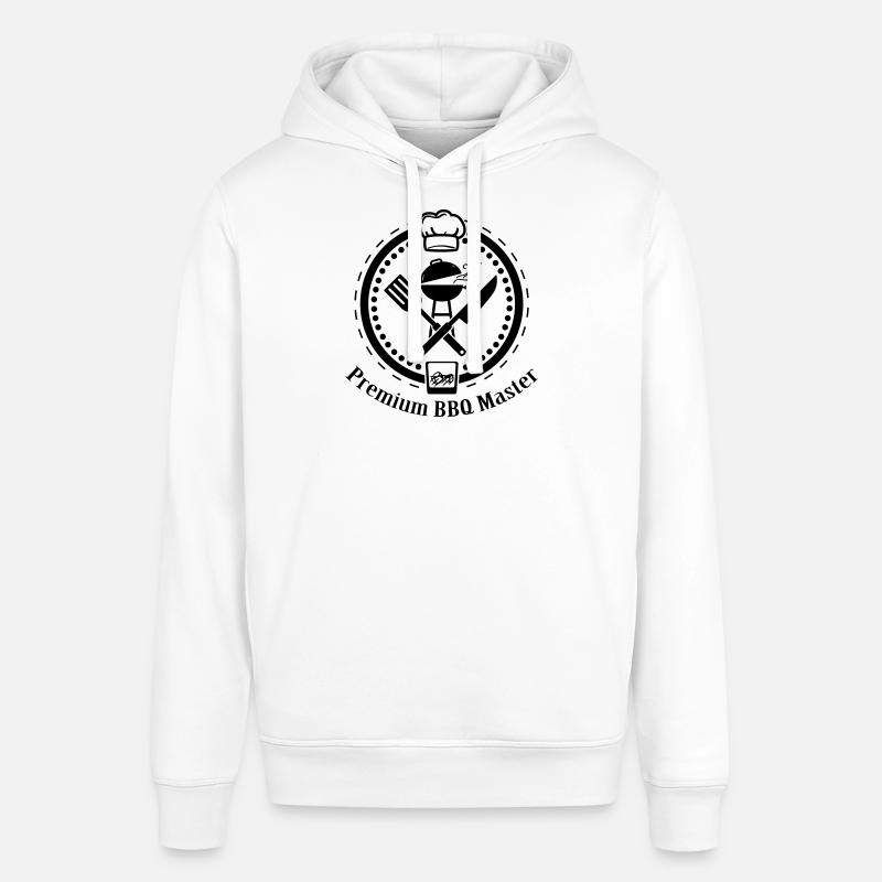 Premium BBQ Master Logo - Stanley/Stella Unisex Hoodie SOUNDER - Weiß