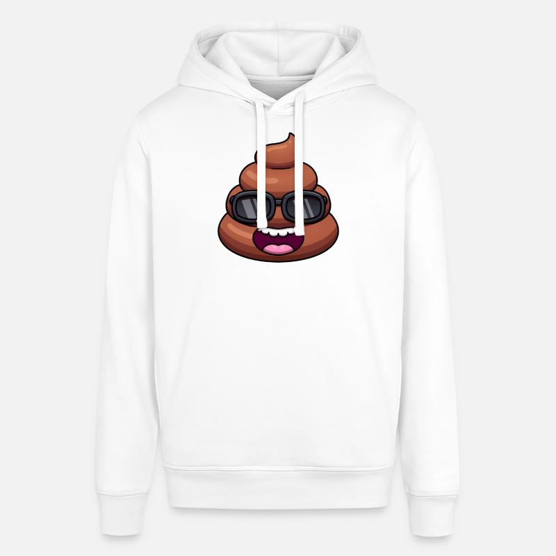 Morceau de merde cool - Sweat à capuche SOUNDER Stanley/Stella Unisexe - blanc