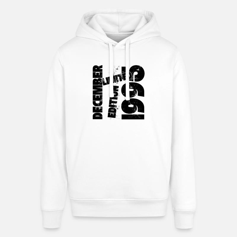 DECEMBRE 1995 LIMITED EDITION - Sweat à capuche SOUNDER Stanley/Stella Unisexe - blanc