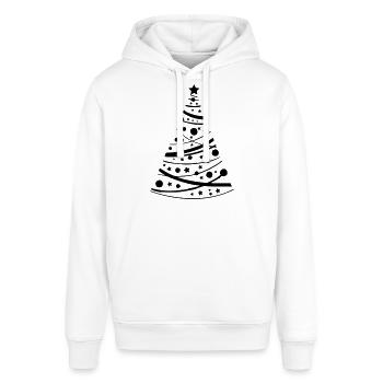 tannenbaum - Stanley/Stella Unisex Hoodie SOUNDER - Weiß - Vorne - Alina (178cm) & Michal (187cm)