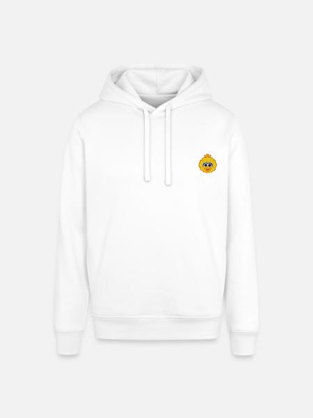 Sesamstraße Bibo Als Stickmotiv - Stanley/Stella Unisex Hoodie SOUNDER - Weiß