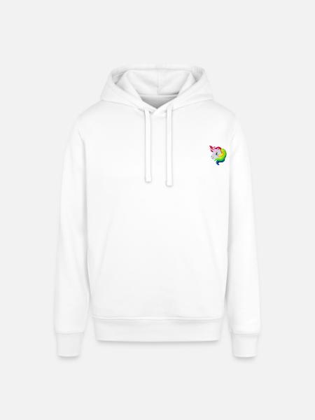 My Little Pony Retro Embroidery - Stanley/Stella SOUNDER Unisex Hoodie - white