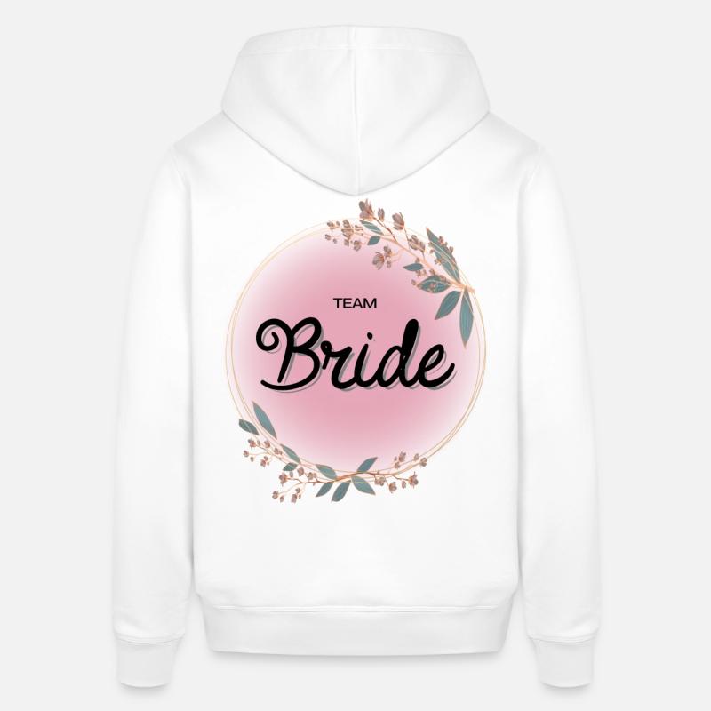 Équipe Bride4 - Sweat à capuche SOUNDER Stanley/Stella Unisexe - blanc