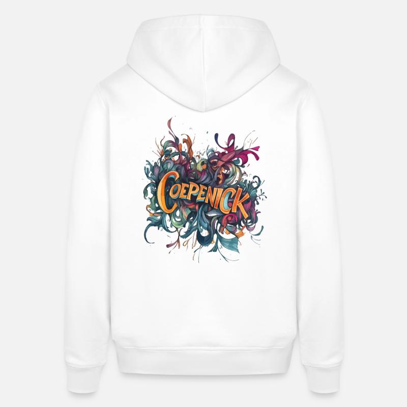 Berlin Köpenick Souvenir Cöpenick Graffiti - Sweat à capuche SOUNDER Stanley/Stella Unisexe - blanc