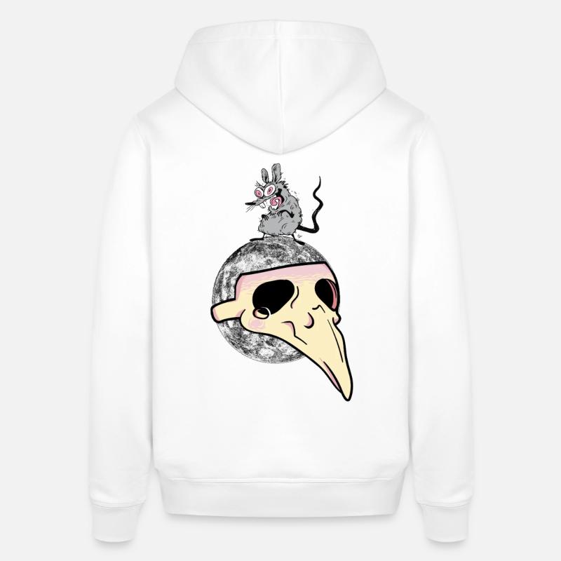 Peste terrestre Planète peste Pollution - Sweat à capuche SOUNDER Stanley/Stella Unisexe - blanc