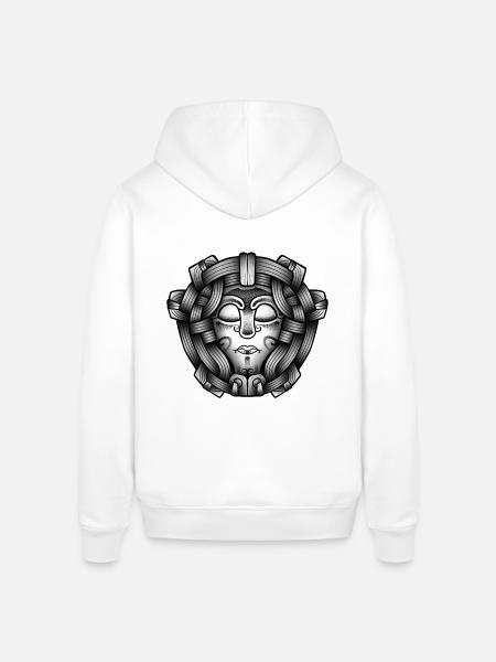 Walkürenkunst - Stanley/Stella Unisex Hoodie SOUNDER - Weiß