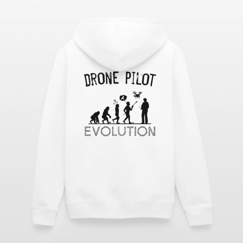 Drones Silhouette Silhouette Drone Pilot Evolution Sweat à capuche SOUNDER Stanley/Stella Unisexe