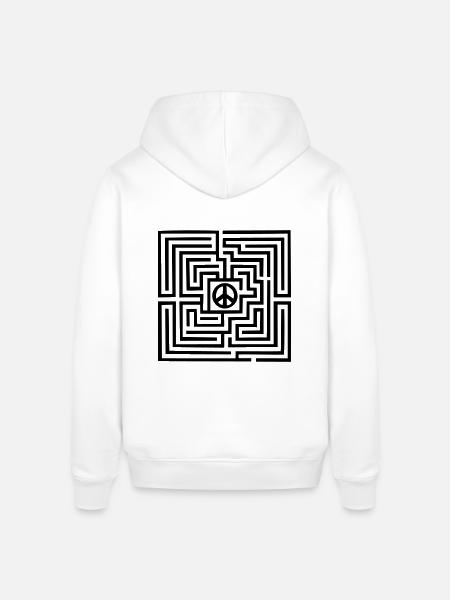 Peace - Stanley/Stella Unisex Hoodie SOUNDER - Weiß