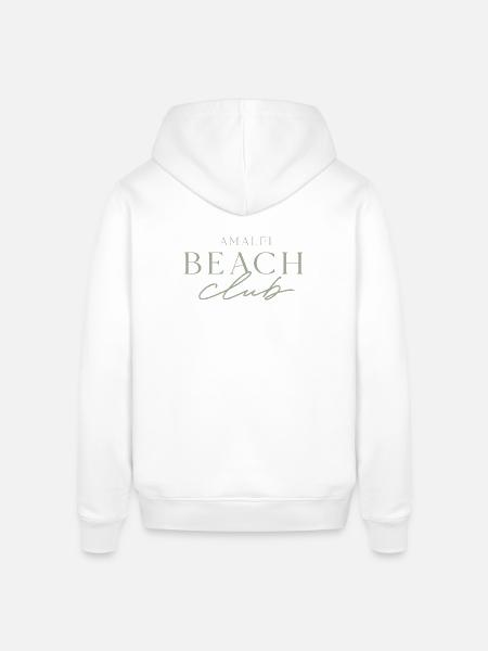 Amalfi Beach Club Logo - Stanley/Stella SOUNDER Unisex Hoodie - white
