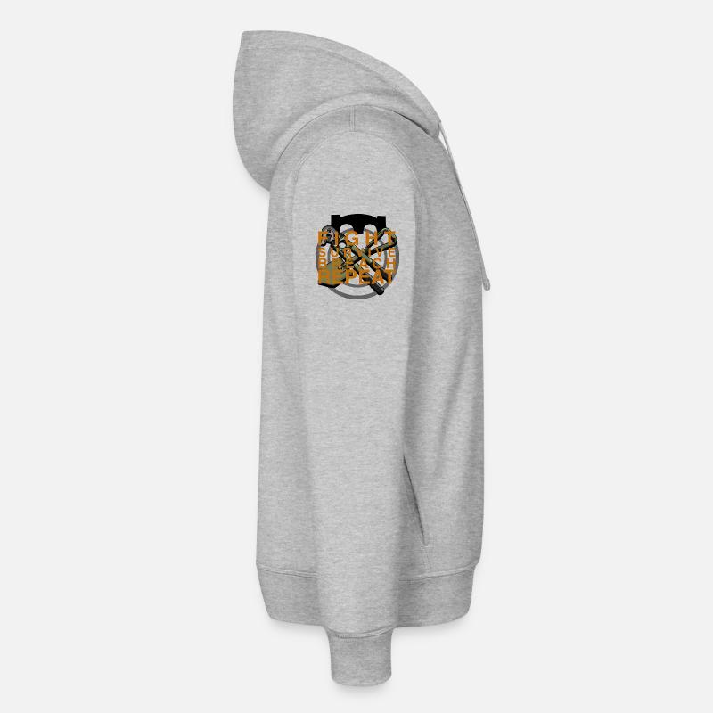 Combat Survie Pause Répéter - Sweat à capuche SOUNDER Stanley/Stella Unisexe - gris chiné