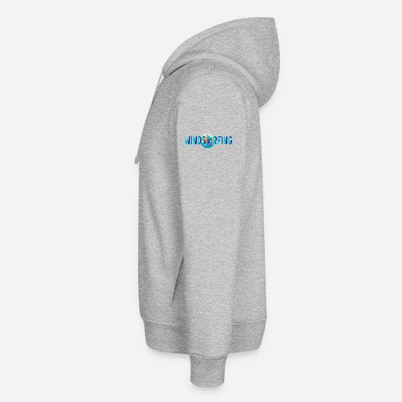 Pingouin de planche à voile - Sweat à capuche SOUNDER Stanley/Stella Unisexe - gris chiné