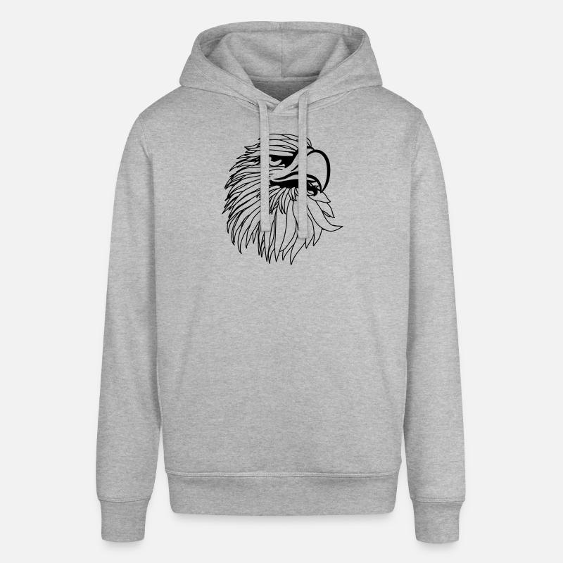 Aigle aigle chauve - Sweat à capuche SOUNDER Stanley/Stella Unisexe - gris chiné