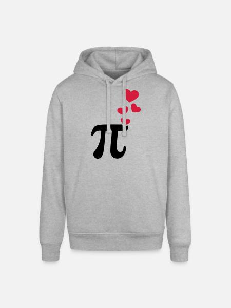 Pi - Stanley/Stella SOUNDER Unisex Hoodie - heather grey
