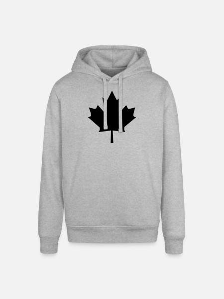 Happy Canada Day - Stanley/Stella Unisex Hoodie SOUNDER - Grau meliert