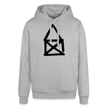 Haus Nikolaus - Stanley/Stella Unisex Hoodie SOUNDER - Grau meliert - Vorne - Alina (178cm) & Michal (187cm)