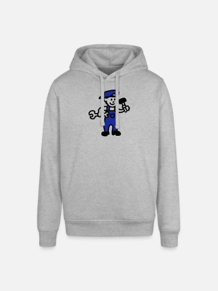 Handwerker - Stanley/Stella Unisex Hoodie SOUNDER - Grau meliert