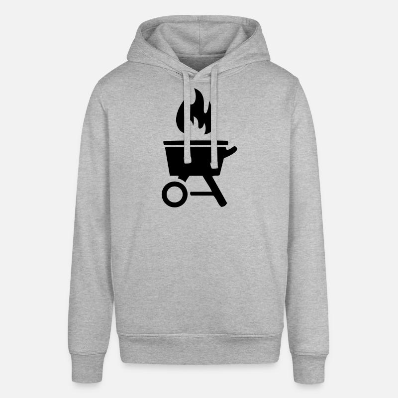 Grillade - Sweat à capuche SOUNDER Stanley/Stella Unisexe - gris chiné