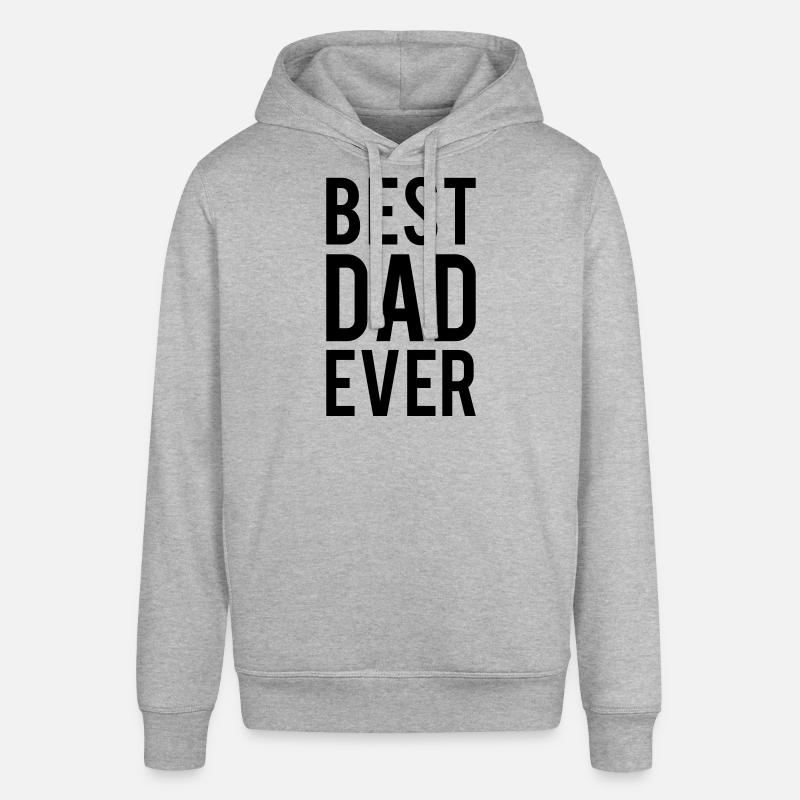 Best Dad ever - Sweat à capuche SOUNDER Stanley/Stella Unisexe - gris chiné