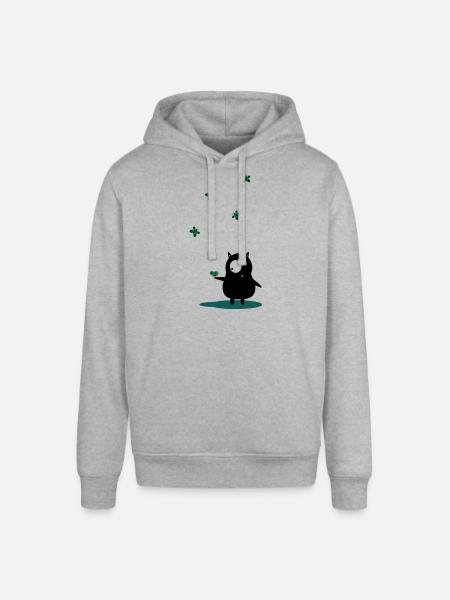 schmetterlinge - Stanley/Stella Unisex Hoodie SOUNDER - Grau meliert