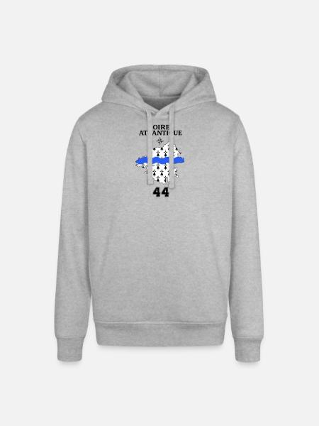 Loire Atlantique 44 - Stanley/Stella SOUNDER Unisex Hoodie - heather grey