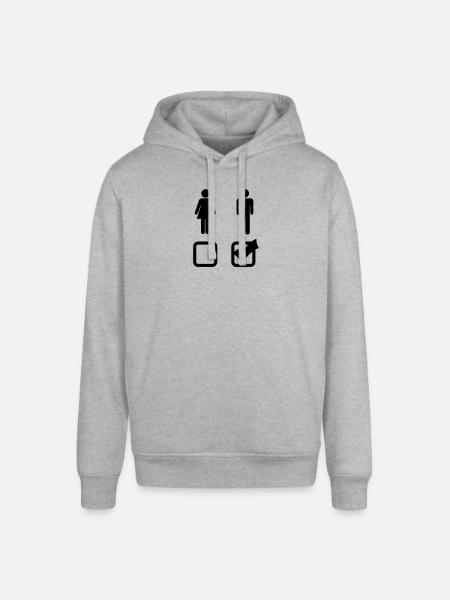 Männlich - Stanley/Stella Unisex Hoodie SOUNDER - Grau meliert